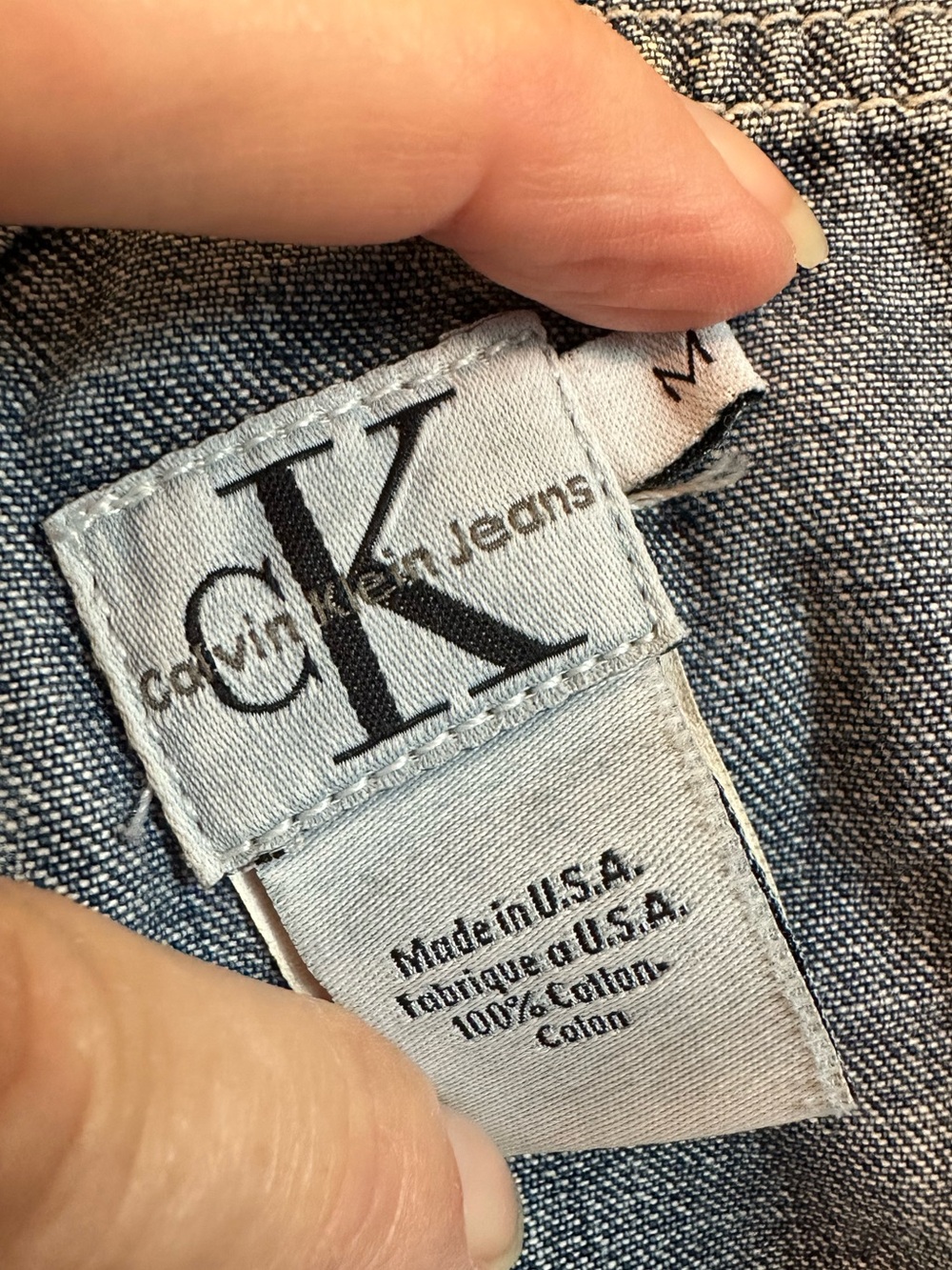 Calvin Klein Bib Overalls Bibs Size M - Picture 4 of 8